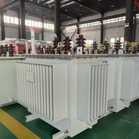 Transformador de Potencia Trifásico de 10KV 160KVA, Sumergido en Aceite, Autoenfriado, Tipo Flyback, de Aluminio, 50/60Hz