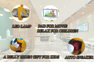 Lovely Pediatric <strong>Dental</strong> <strong>Unit</strong> <strong>Children</strong> Blue Cat <strong>Chair</strong> - Product Image 3