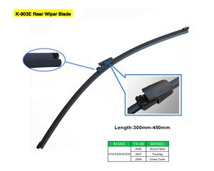 K-903E trasera plana del limpiaparabrisas para Volvo V40 V.W Cruz Touareg Polo Passat B6 Skoda Fabia asiento <span class=keywords><strong>Ibiza</strong></span> <span class=keywords><strong>SR</strong></span> 11 "a 16" - Product Image 5