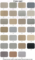 Tissu de siège éponge tricoté pour intérieur de voiture, tissu décoratif pour plafond de voiture, tissu pour doublure de chaussure