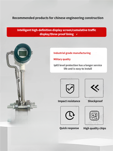 Akıllı dijital ekran doğal gaz akış ölçer türbin debimetre OEM paslanmaz çelik yüksek hassasiyetli sıvı buhar sıkıştırılmış - Product Image 3