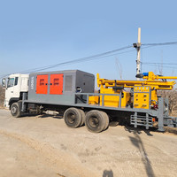Prix d'usine TDS Kw200, foreuse portable montée sur camion, profondeur de 200 mètres, avec moteur à engrenages