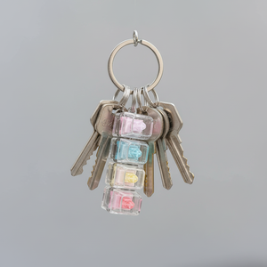 En gros : Porte-clés et breloque de téléphone lumineux en forme de capuchon de clavier - Jouet anti-stress, breloque de sac tendance et breloques pour porte-clés - Product Image 4