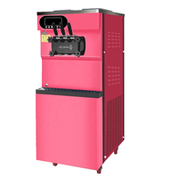 Machine à crème glacée molle automatique de haute qualité, machine à crème glacée molle électrique commerciale