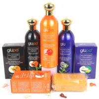 Kit OEM Ocarly Magique Éclaircissant Soins de la Peau Glupa Cosmétiques en Gros Contenant Lait Corporel, Crème, Sérum, Savon, Gommage