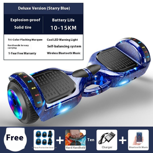 Patinetes Eléctricos para Niños, <span class=keywords><strong>Hoverboard</strong></span> de 350 W <span class=keywords><strong>con</strong></span> Motores de 6.5 Pulgadas, Control por Aplicación, 36 V, Overboard Eléctrico para Niños, Sensor Inteligente - Product Image 4