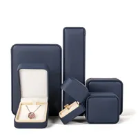 Custom Logo PU Leather Jewelry Box, Luxury Earring