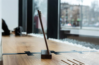 Porte-affiche de Menu de Table en bois avec Clip, vente en gros