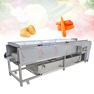 Veg Potato Washer Rotary Multifunctional Fruit Vegetable Industrial Wash and Peel Machine Potato