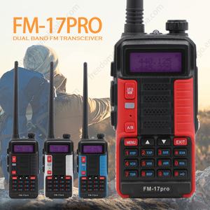 Radio Bidireccional Portátil Freedomgo FM-17PRO OEM/ODM, Walkie-Talkie con Auricular, 128 Canales, VHF UHF, Doble Banda, Carga USB, Baterías de Mano - Product Image 4