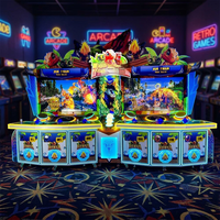 Machine de jeu d'arcade pour six joueurs adultes avec fonction de combat en ligne, machine de divertissement sur le thème de la Somalie