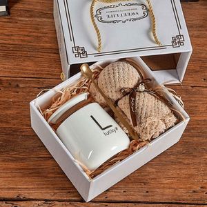 Promotional Women's Wedding Chinese New Year <b>Graduation</b> Christmas Souvenirs <b>Gift</b> Set Cotton Towel Mug for Birthday Celebrations - Product Image 2