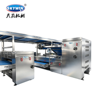 Ligne de production de machine à fabriquer des biscuits entièrement automatique de 1200 mm - Prix