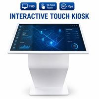 Kiosque à écran tactile Intel 32 pouces/43 pouces, écran HD, moniteur, PC industriel embarqué, processeur Intel de 4e génération Haswell-M I3/i5/i7, 2 Go/4 Go de RAM