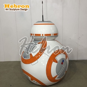 Artisanat en résine BB-8 directement de l'usine, design élégant Warsta, modèle <span class=keywords><strong>Star</strong></span> <span class=keywords><strong>Wars</strong></span> pour Noël et Halloween - Product Image 4