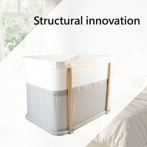 Precio competitivo, calidad superior, cuna transpirable para bebé, estilo minimalista, cuna ajustable para edades de 0 a 3 años - Product Image 3