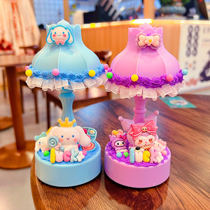 ชุดไฟกลางคืน DIY ขนาด 18 ซม. ของเล่นงานฝีมือพลาสติกสำหรับเด็กผู้หญิงอายุ 5 7 ปี ธีมการ์ตูนไม่มีแบตเตอรี่ - Product Image 4
