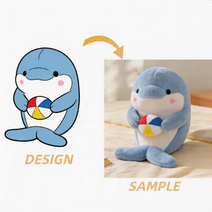 Animales <span class=keywords><strong>Marinos</strong></span>, Delfines, Focas, Morsas, Peluche de Material Suave, Muñeco de Peluche, Regalo de Cumpleaños, Venta Directa de Fábrica, Venta al por Mayor - Product Image 1