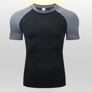 Camiseta de secado rápido, camiseta de compresión elástica para correr, camiseta ajustada, ropa deportiva para entrenamiento y fitness - Product Image 2