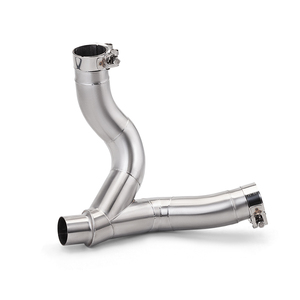 Système d'échappement pour moto <span class=keywords><strong>Monster</strong></span> <span class=keywords><strong>950</strong></span>/937 2021 2022 2023, tuyau de liaison intermédiaire en acier inoxydable, connexion d'origine - Product Image 1