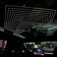 Lumière ambiante panoramique pour BMW Série 5 G60, éclairage ambiante pour toit et fenêtre de voiture