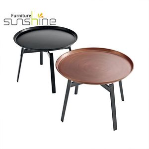 <span class=keywords><strong>Tavolino</strong></span> da Caffè Moderno Convertibile <span class=keywords><strong>con</strong></span> Gambe in Legno di Frassino e Piano in MDF, Arredamento per Soggiorno - Product Image 3