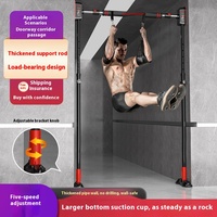 Équipement de gymnastique à domicile en acier Barre de traction pour porte mobile sans perçage Tige de support pour équipement mural de sport