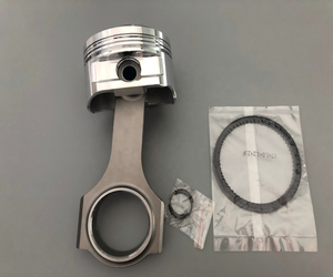 Kit de pistons et bielles forgés haute performance pour <span class=keywords><strong>moteur</strong></span> <span class=keywords><strong>Honda</strong></span> K24, alésage 87 mm, cratères 10.0/ 10.5/12.5/13.3/13.5 - Product Image 1