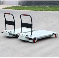 Carro de plataforma eléctrico de servicio pesado, carros de carga, carretillas, carro hidráulico, carretilla elevadora manual, plataforma elevadora de carga