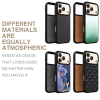 Étui de téléphone Miroos Street Fashion à double rainure antichoc en TPU+PC pour 17/16/15/14 Pro Max 13 Pro Max 8 Plus
