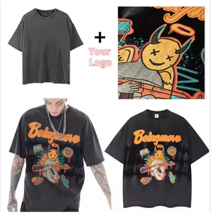 เสื้อยืดคอกลมแขนสั้นผู้ชาย สีพื้น ผ้าฝ้ายเจอร์ซีย์ 100% ทรงปกติ สไตล์ลำลอง - Product Image 4