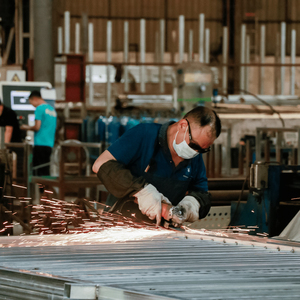 Thép xây dựng trang web an toàn hộ Lan Tôn sóng <span class=keywords><strong>net</strong></span> với kim loại cạnh bảo vệ hàng rào & nền tảng Pit cảnh báo lan can - Product Image 6