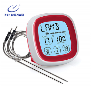 Termometro Digitale per Carne con Sonda, Grande Display LCD Touchscreen, Timer e Allarme, Certificazione FDA per Carne e Liquidi - Product Image 2