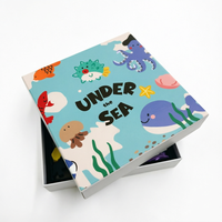 Boîte à couvercle personnalisée, ensemble de jeu de société de luxe pour table, jeux de stratégie modulaires personnalisables, composants de jeux éducatifs, articles en bois, jeu de cartes