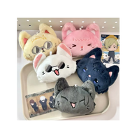 5 Style 10cm Satoru Gojo Kugisaki Nobara porte-clés en peluche de luxe avec son couinement Anime sac à dos en peluche porte-clés jouets pour enfants