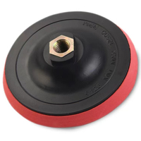 Disque de support en mousse plastique de 4 pouces à changement rapide pour polissage, support de 7 pouces, support OEM, disque de support moyen
