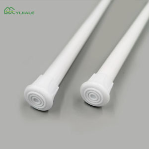 YIJIALE 40-70cm <span class=keywords><strong>Barre</strong></span> de <span class=keywords><strong>Douche</strong></span> Métallique <span class=keywords><strong>Télescopique</strong></span> d'Angle, Tringle à <span class=keywords><strong>Rideau</strong></span> de <span class=keywords><strong>Douche</strong></span> Sans Perçage - Product Image 2