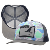 Gorra Trucker Richardson 112 OEM/ODM, Gorra de Béisbol Deportiva de 6 Paneles, Parche de Goma/PVC/Cuero, Logotipo Personalizado, Parte Trasera de Malla