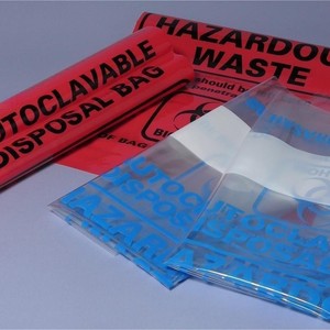 Sac de stérilisation pour risques biologiques autoclavable ASONE CC-5085-03 transparent pour usage médical - Product Image 2