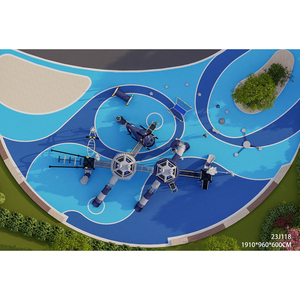 Ensemble d'équipements de jeux pour enfants en plastique pour aire de jeux extérieure, balançoire, toboggan, maison de <span class=keywords><strong>jeu</strong></span> - Product Image 4
