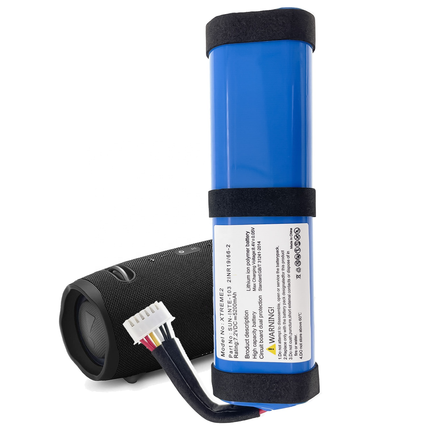 OEM 2INR19/66-2 SUN-INTE-103 Battery for JBL Xtreme - 5200mAh