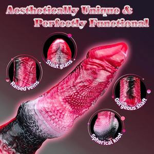 Dildo Realistico Mostruoso in Silicone, Grande Dildo Drago per Gioco Sessuale Anale Maschile - Product Image 3
