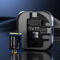 Nouveau SSD NVMe portable magnétique HD02/HD17 PD 100W, disque SSD portable USB 3.2 Type-C 512 Go 1 To 2 To 4 To
