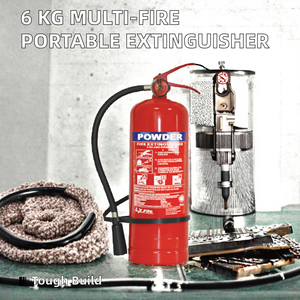 เครื่องดับเพลิงผงแห้งแบบพกพาความจุ1-10กก. สำหรับการช่วยเหลือฉุกเฉินในสถานการณ์ไฟไหม้หลายสถานการณ์ - Product Image 3
