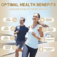 NMNH Complexe de Nicotinamide Riboside en Capsules avec Quercétine et Resvératrol, Formule Brute, 120 Capsules, Bouteille Personnalisée, Complément Alimentaire