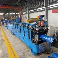 Machine de formage à froid pour capuchons de toit en acier, machine de finition des toitures métalliques pour la construction de toitures