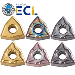 เม็ดมีดกลึงซีเอ็นซี ZANHO High Hard HSS Alloy WNMG080404 เคลือบ Balzers ความแข็ง HRC40-60 แบบ Peach หลากสี สำหรับเครื่องกลึงซีเอ็นซี - Product Image 1