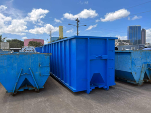 Cassonetto Autbound da 30 yarde per sollevamento con gancio per carichi pesanti Q235 in acciaio raccogli rifiuti - Product Image 6