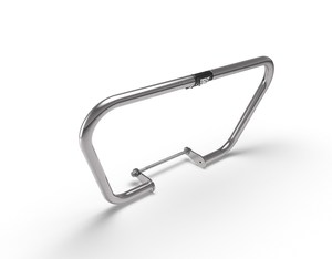 Protector de Motor Trapezoidal Plateado Meteor Nuevo Clásico, Todas las Piezas de Repuesto Royal Enfield India 350 KXA00008, Compatible con Royal Enfield Crown - Product Image 2
