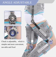 Attelle orthopédique réglable et durable pour le genou, la cheville, le pied, la hanche, le sacrum et la taille, équipement de rééducation de l'articulation de la hanche